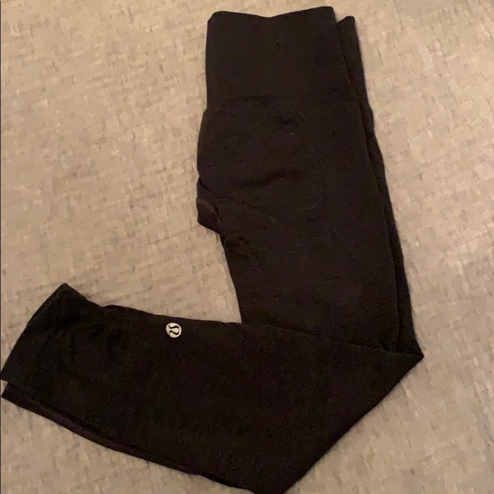 Lululemon seamless cropped leggings